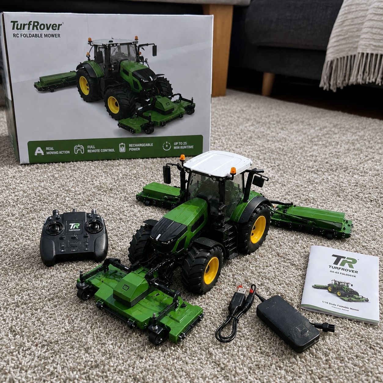 RC Turf Rover - GX/12 - Rechargeable